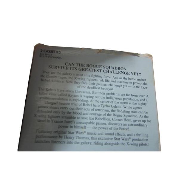 Vintage Star Wars X-Wing Krytos Trap Audiobook Cassette Michael Stackpole - Picture 4 of 6